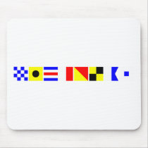 Code Flag Nicholas mousepads