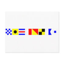 Code Flag Nicholas Post Cards