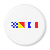 Code Flag Noah Magnet