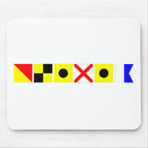 Code Flag Olivia Mouse Mats
