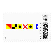 Code Flag Olivia Stamp