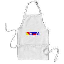 Code Flag Owen aprons by CptMikey Code Flag Owen aprons
