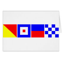 Code Flag Owen Cards