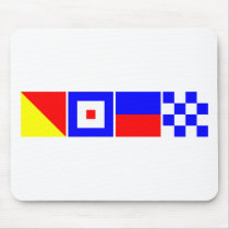 Code Flag Owen Mouse Pads