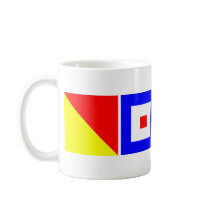 Code Flag Owen Coffee Mugs