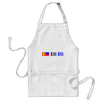 Code Flag Reagan Aprons