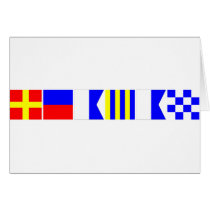 Code Flag Reagan Cards