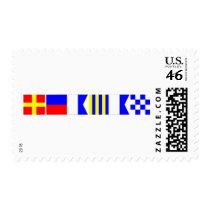 Code Flag Reagan Stamps