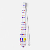 Code Flag Reagan Custom Ties