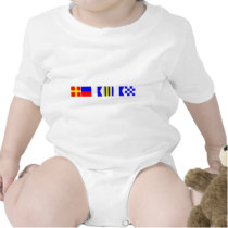 Code Flag Reagan Bodysuits