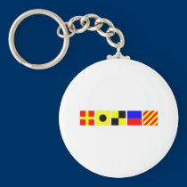 Code Flag Riley keychains