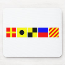 Code Flag Riley Mouse Pad