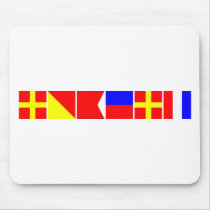 Code Flag Robert Mouse Pad