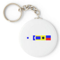 Code Flag Sadie Key Chain