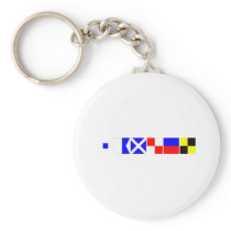 Code Flag Samuel Keychain