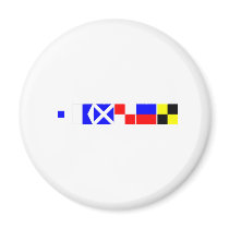 Code Flag Samuel Fridge Magnet
