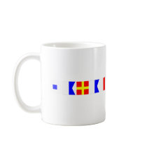 Code Flag Sarah Coffee Mugs