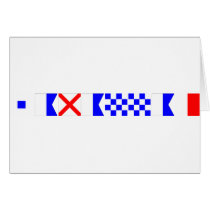 Code Flag Savannah Cards