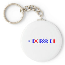 Code Flag Savannah Key Chain