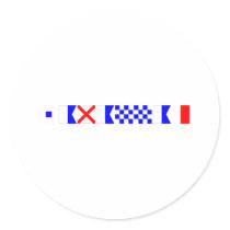 Code Flag Savannah Sticker