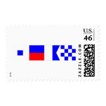 Code Flag Sean Stamp
