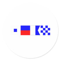 Code Flag Sean Sticker