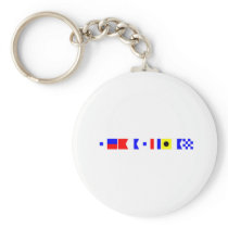 Code Flag Sebastian Key Chains