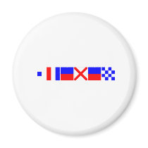 Code Flag Steven magnets by CptMikey Code Flag Steven magnets