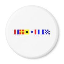 Code Flag Tristan Fridge Magnet