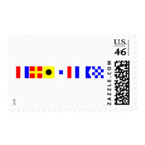 Code Flag Tristan Stamps