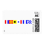 Code Flag Tristan postage