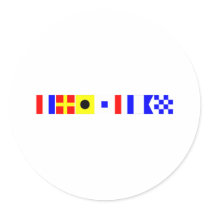 Code Flag Tristan stickers