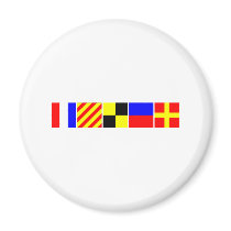 Code Flag Tyler Magnets