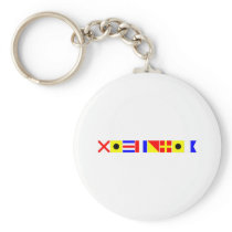 Code Flag Victoria Keychain