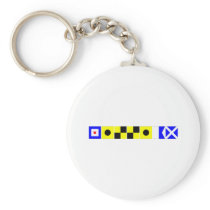 Code Flag William Key Chains