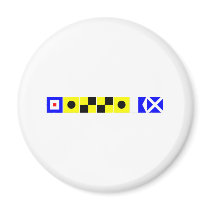 Code Flag William Magnets