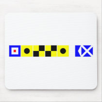 Code Flag William Mouse Mat