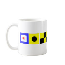 Code Flag William Coffee Mugs