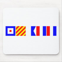 Code Flag Wyatt Mouse Pads