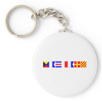 Code Flag Zachary Key Chain