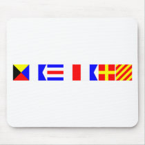 Code Flag Zachary Mouse Mats