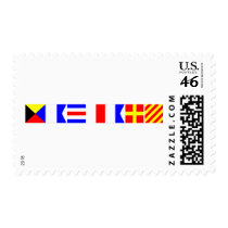 Code Flag Zachary Postage