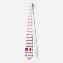 Code Flag Zachary Custom Tie