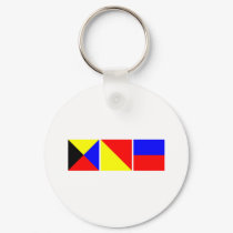 Code Flag Zoe keychains