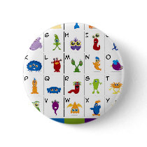Code Key - Monsters buttons by SecretCodeClothing Code Key - Monsters buttons