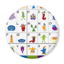 Code Key - Monsters magnets by SecretCodeClothing Code Key - Monsters magnets