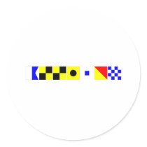 Code Name Allison Round Stickers