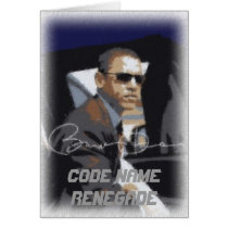 Code Name Renegade Greeting Card