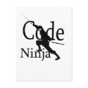 Code Ninja postcards by NixxysPicks Code Ninja postcards