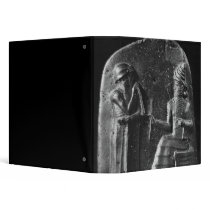 Code of Hammurabi, top of the stele Binder